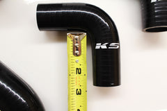 KS Tuned Black Silicone 45* Elbow Coupler 1.25"